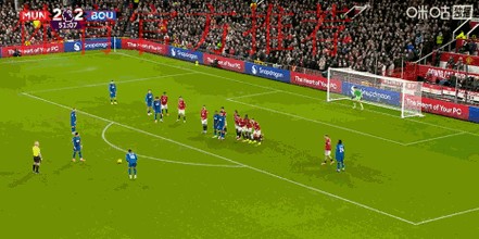 英超-B费任意球破门卡塞米罗建功 曼联4-4伯恩茅斯